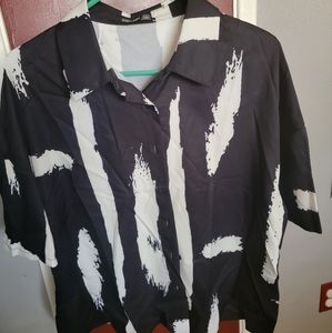 Shein button up shirt.